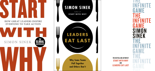 Simon Sinek Books Covers